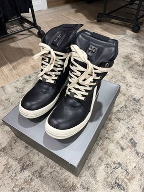 Chrome Heart X Rick Owens Boots